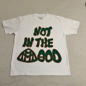 Mood Swings Mens White Graphic T Shirt Not In The Mood Size L